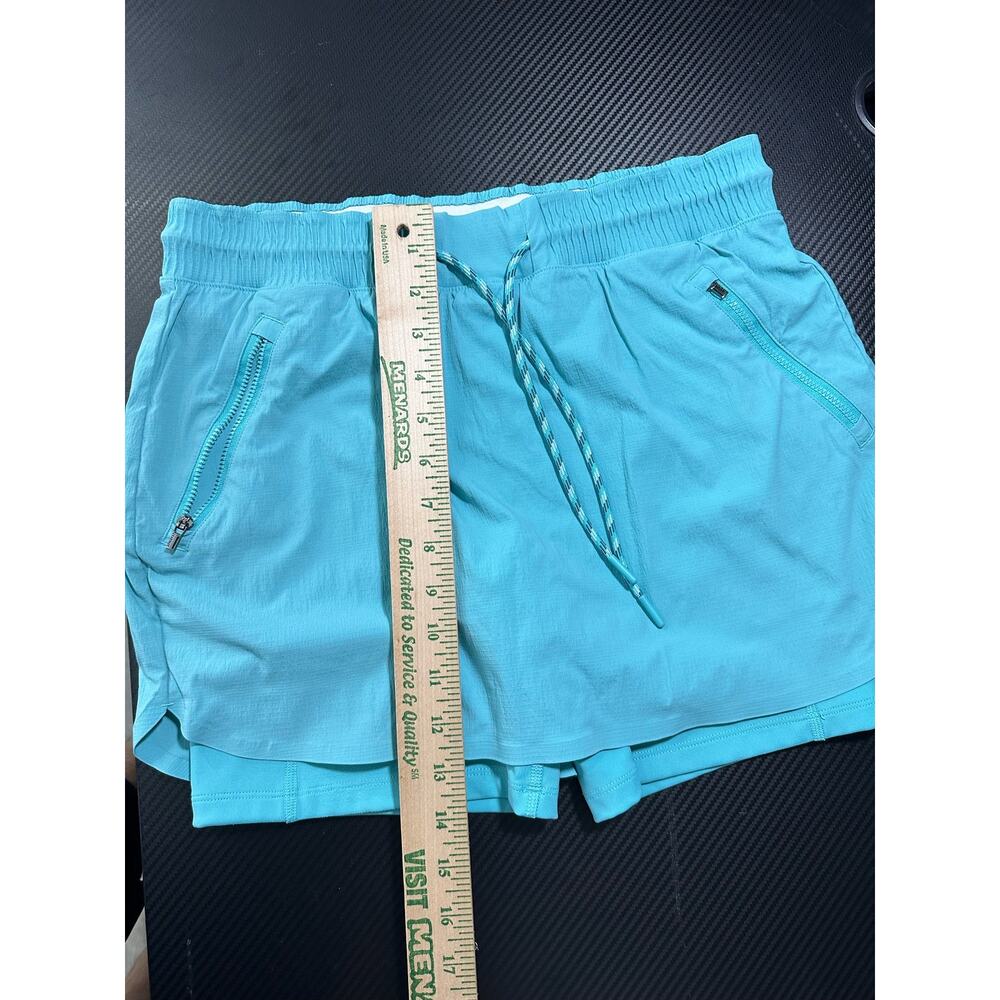 Athleta Trekkie Skort Sea Blue Size 6 Golf Tennis Ripstop Outdoor - Picture 8 of 10